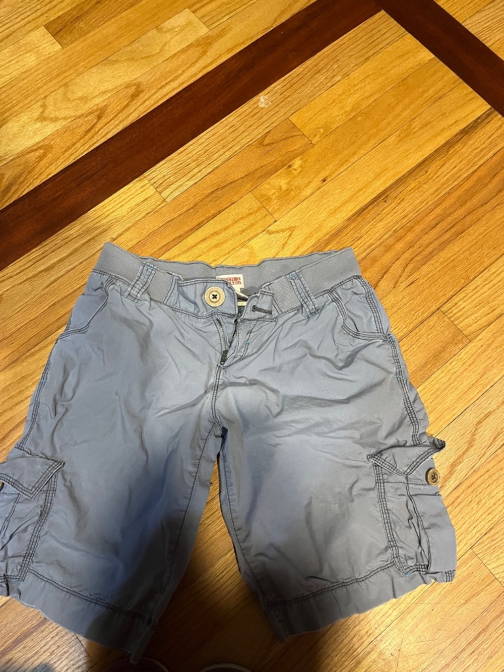 Light Blue Cargo Shorts
